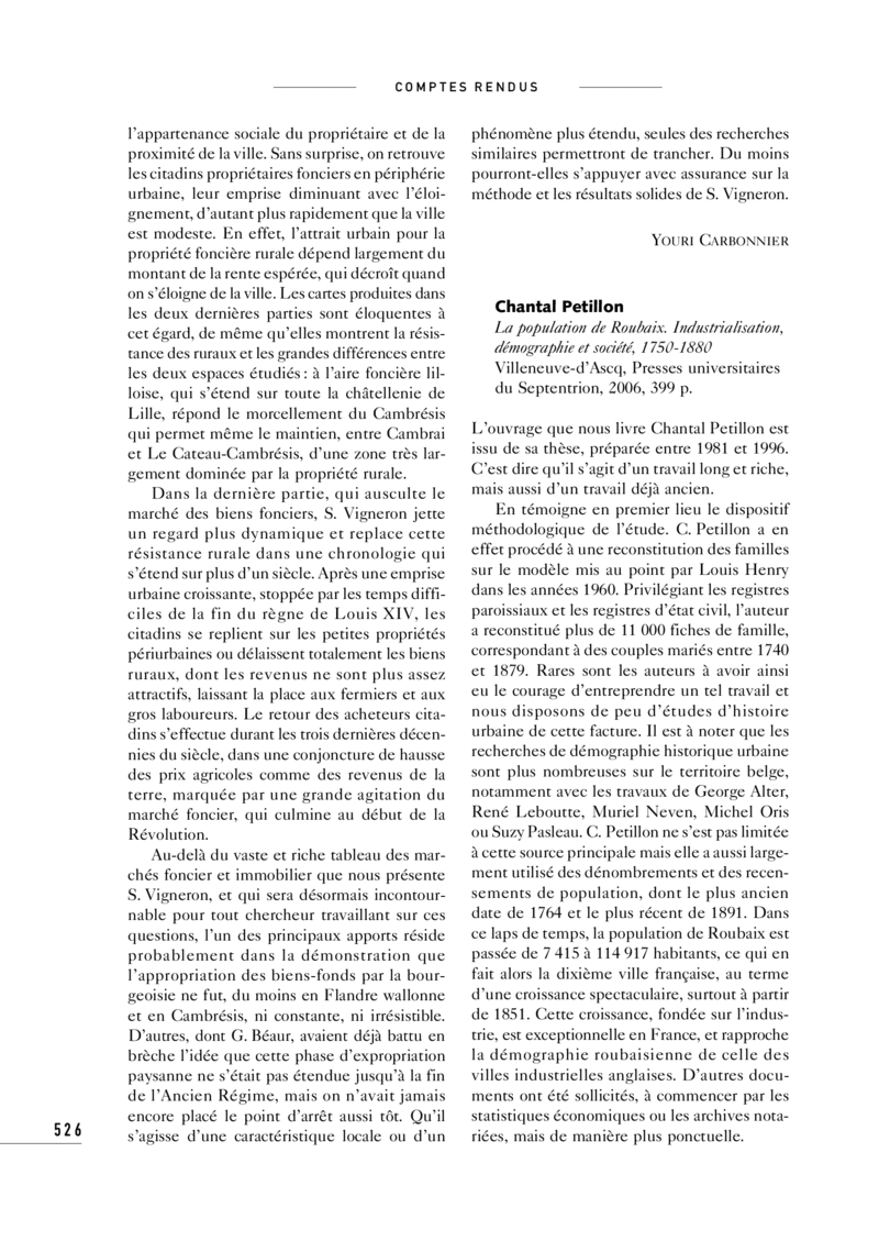 Open gallery for La population de Roubaix