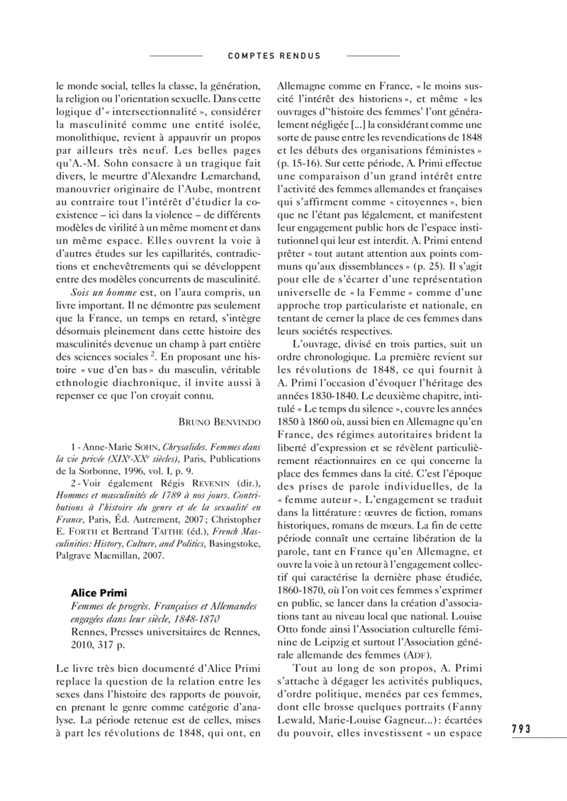 Open gallery for Femmes de progrès