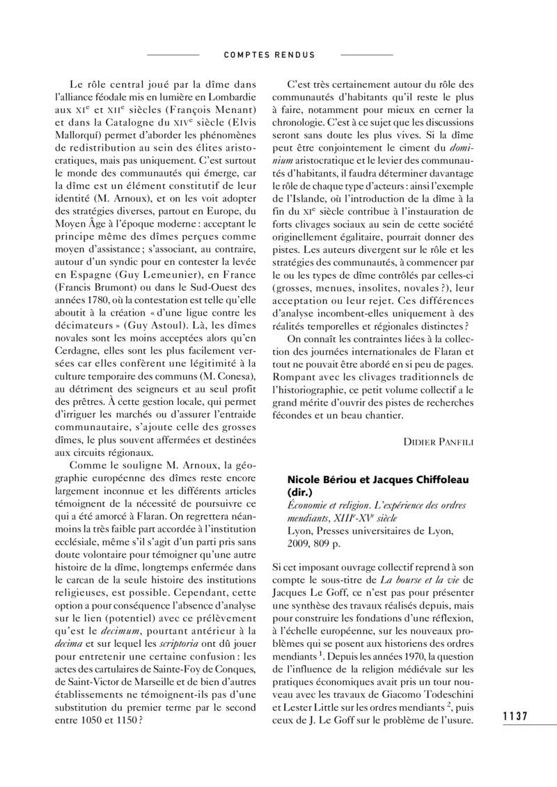Open gallery for Économie et religion