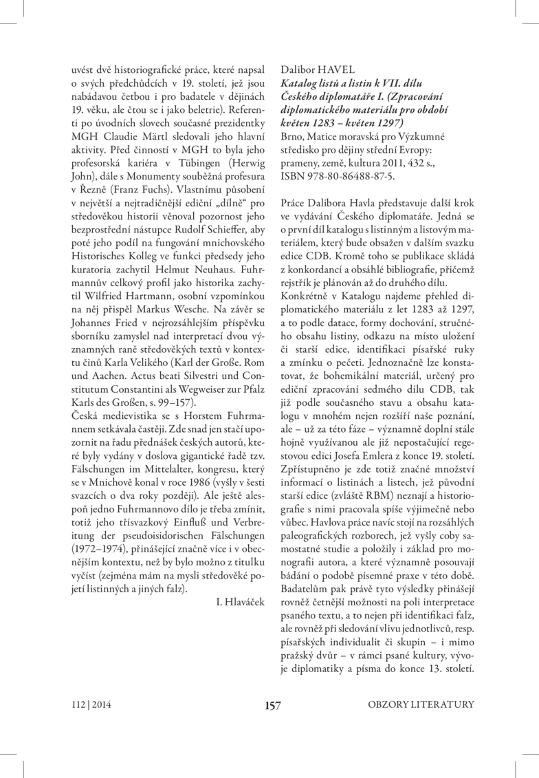 Open gallery for Katalog listin a listů k VII. dílu Českého diplomatáře