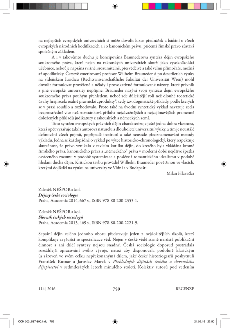 Open gallery for Dějiny české sociologie