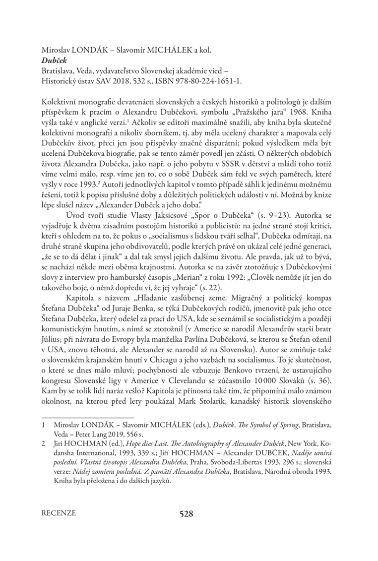 Open gallery for Dubček
