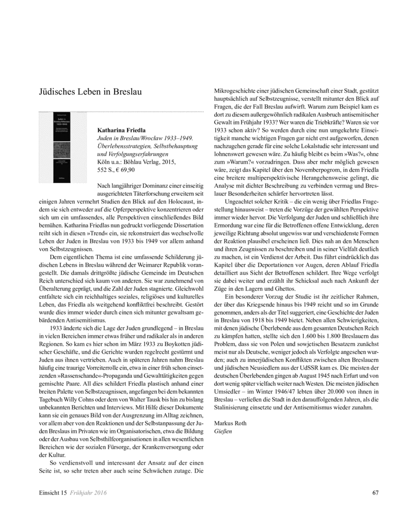 Open gallery for Juden in Breslau/Wrocław 1933-1949