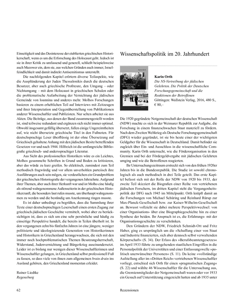 Open gallery for Die NS-Vertreibung der jüdischen Gelehrten