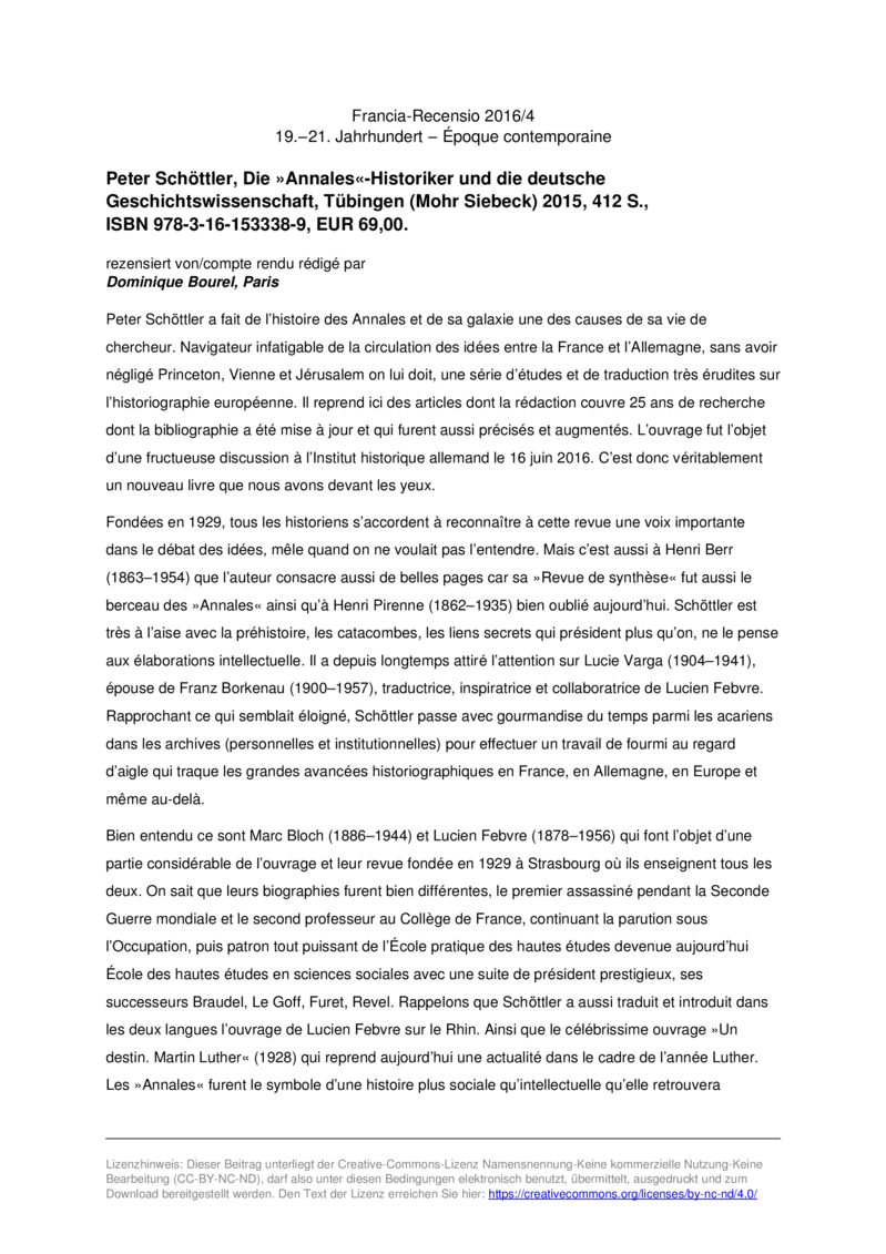 Open gallery for Die »Annales«-Historiker und die deutsche Geschichtswissenschaft