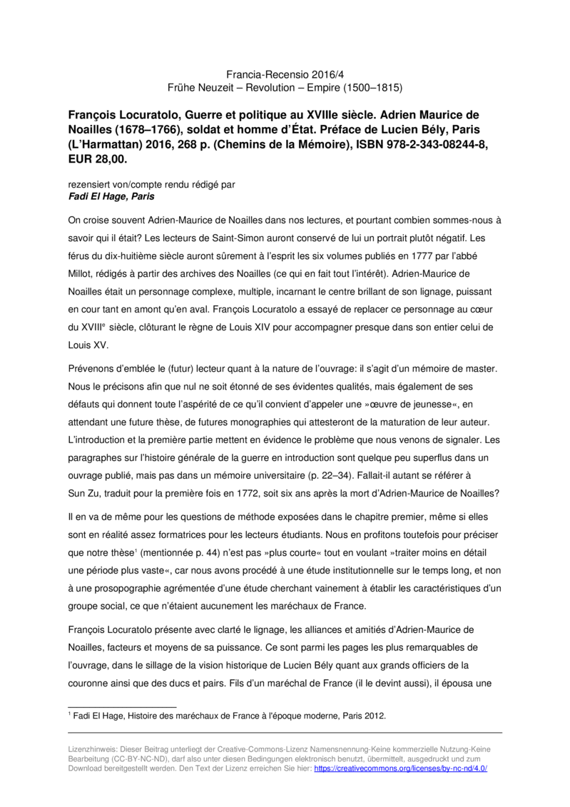 Open gallery for Guerre et politique au XVIIIe siècle