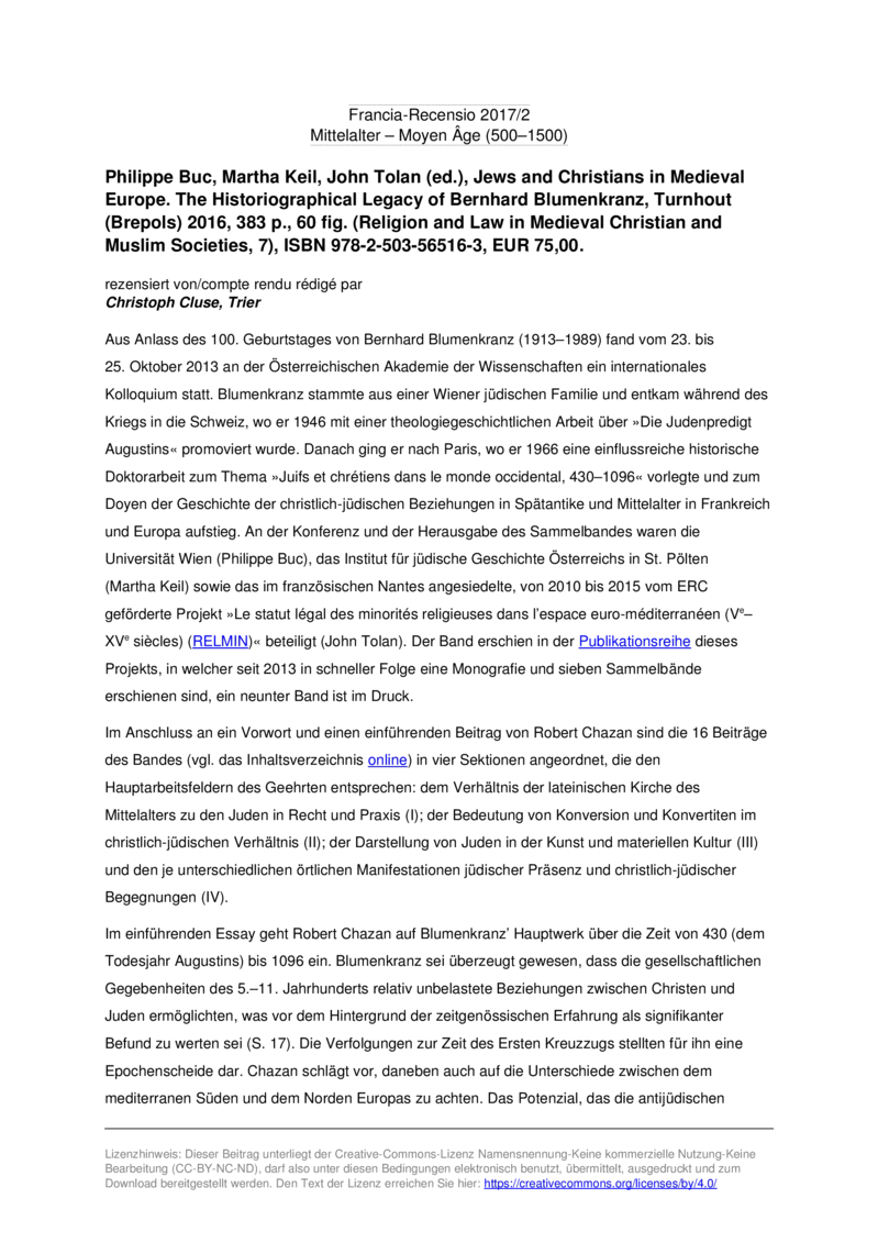 Open gallery for Jews and Christians in Medieval Europe