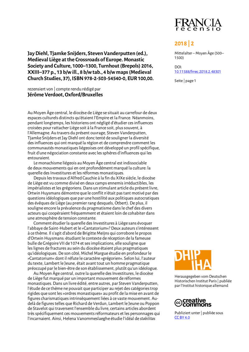 Open gallery for Medieval Liège at the Crossroads of Europe