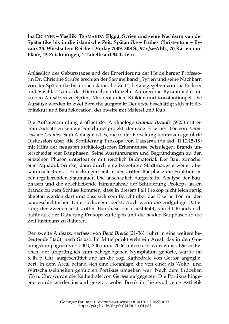 Open gallery for Syrien und seine Nachbarn von der Spätantike bis in die islamische Zeit