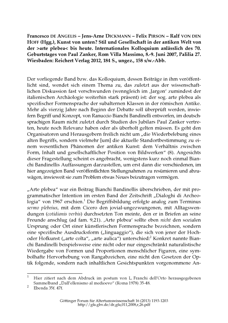 Open gallery for Kunst von unten?