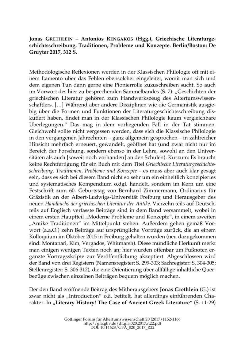 Open gallery for Griechische Literaturgeschichtsschreibung