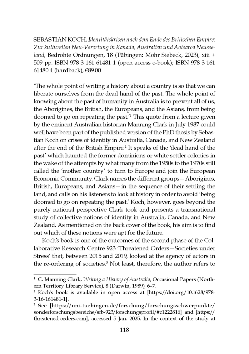 Open gallery for Identitätskrisen nach dem Ende des Britischen Empire