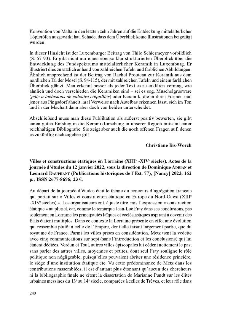 Open gallery for Villes et constructions étatiques en Lorraine (XIIIe–XVe siècles)
