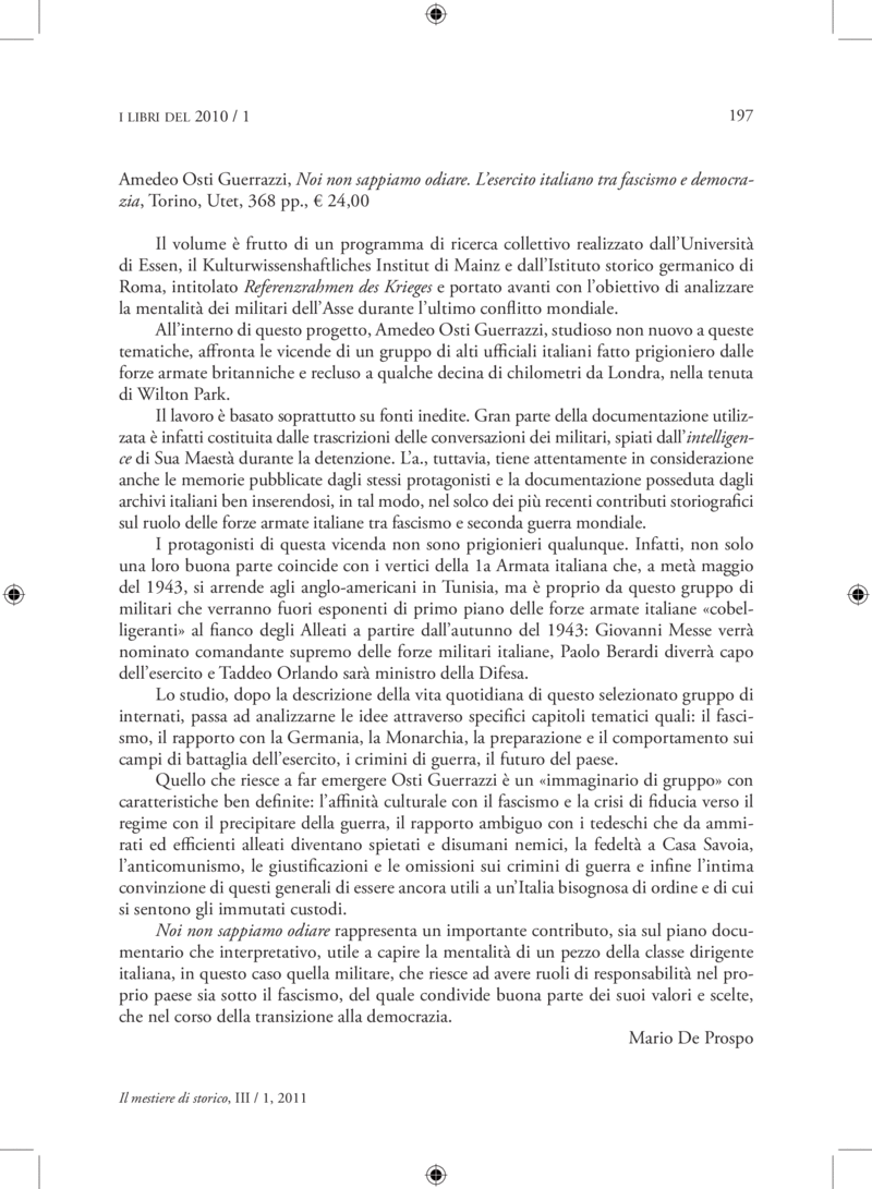 Open gallery for Noi non sappiamo odiare