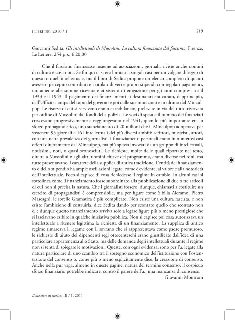 Open gallery for Gli intellettuali di Mussolini