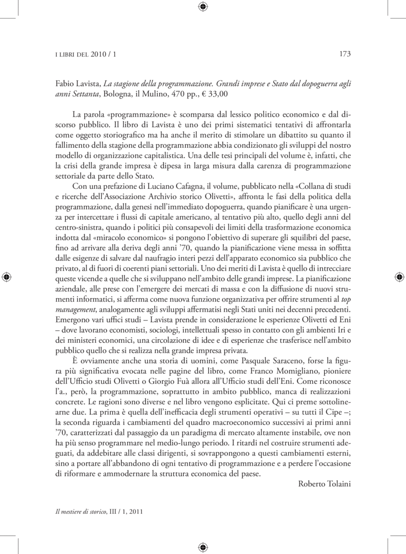 Open gallery for La stagione della programmazione