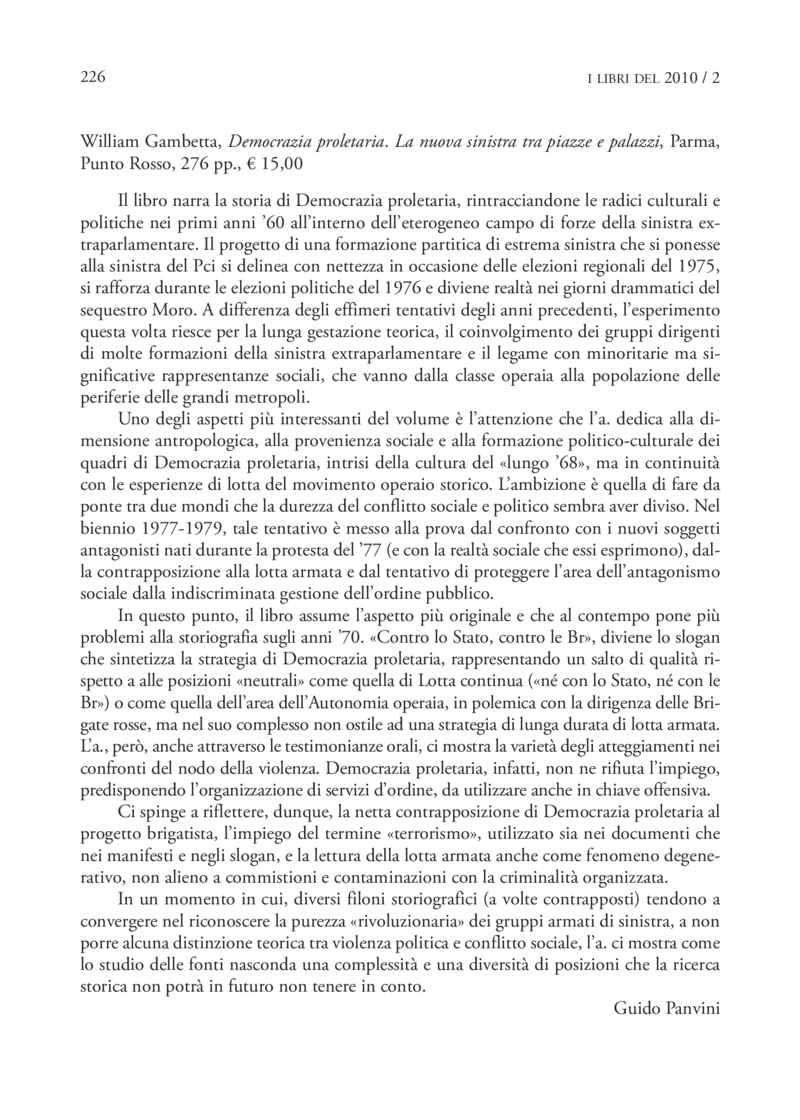 Open gallery for Democrazia proletaria