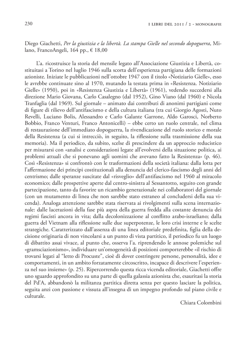 Open gallery for Per la giustizia e la libertà