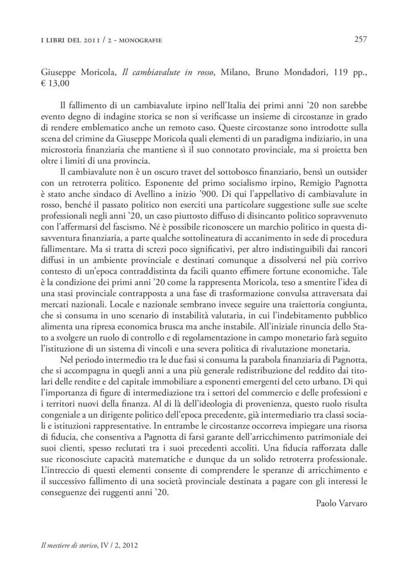 Open gallery for Il cambiavalute in rosso