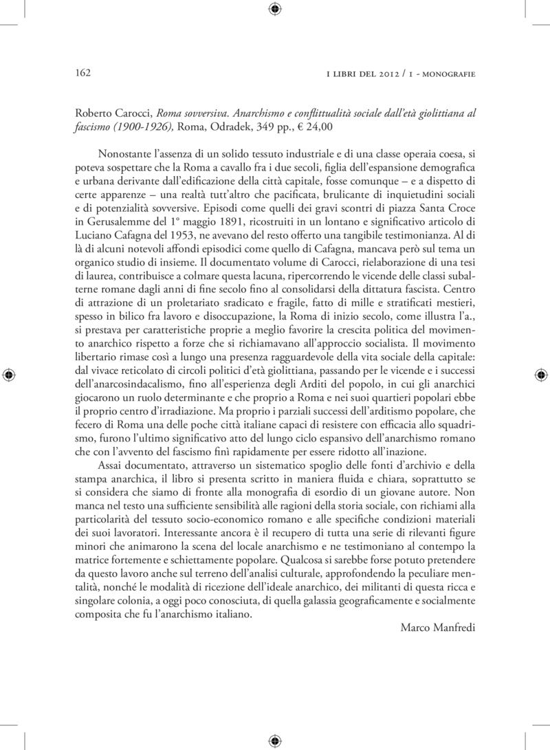Open gallery for Roma sovversiva