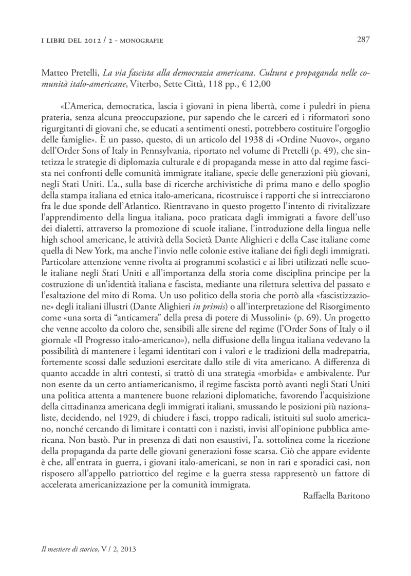 Open gallery for La via fascista alla democrazia americana