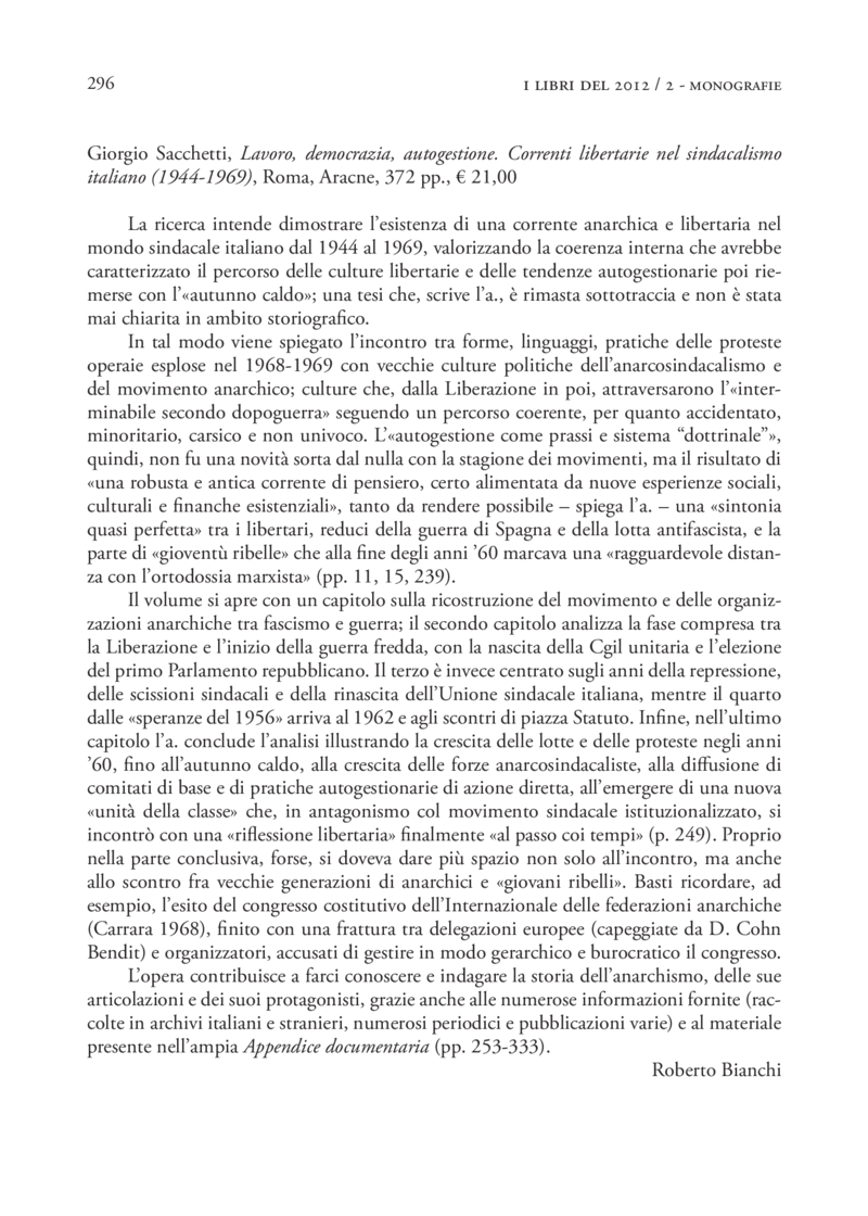 Open gallery for Lavoro, democrazia, autogestione