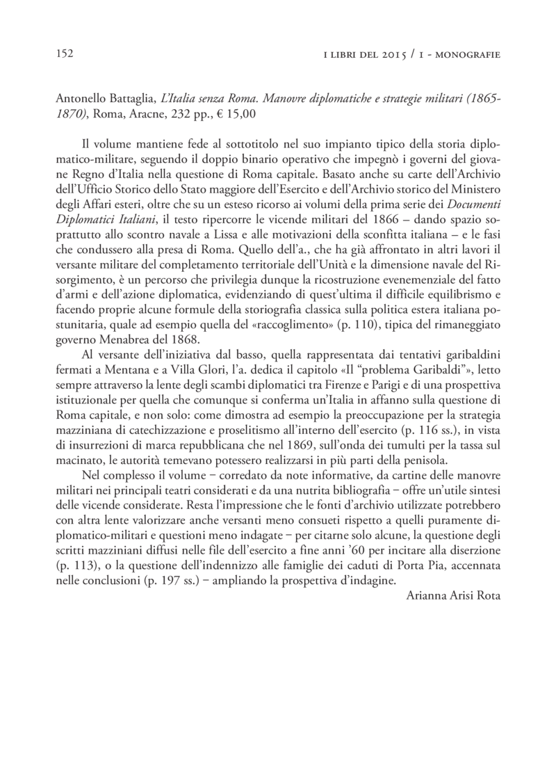 Open gallery for L’Italia senza Roma