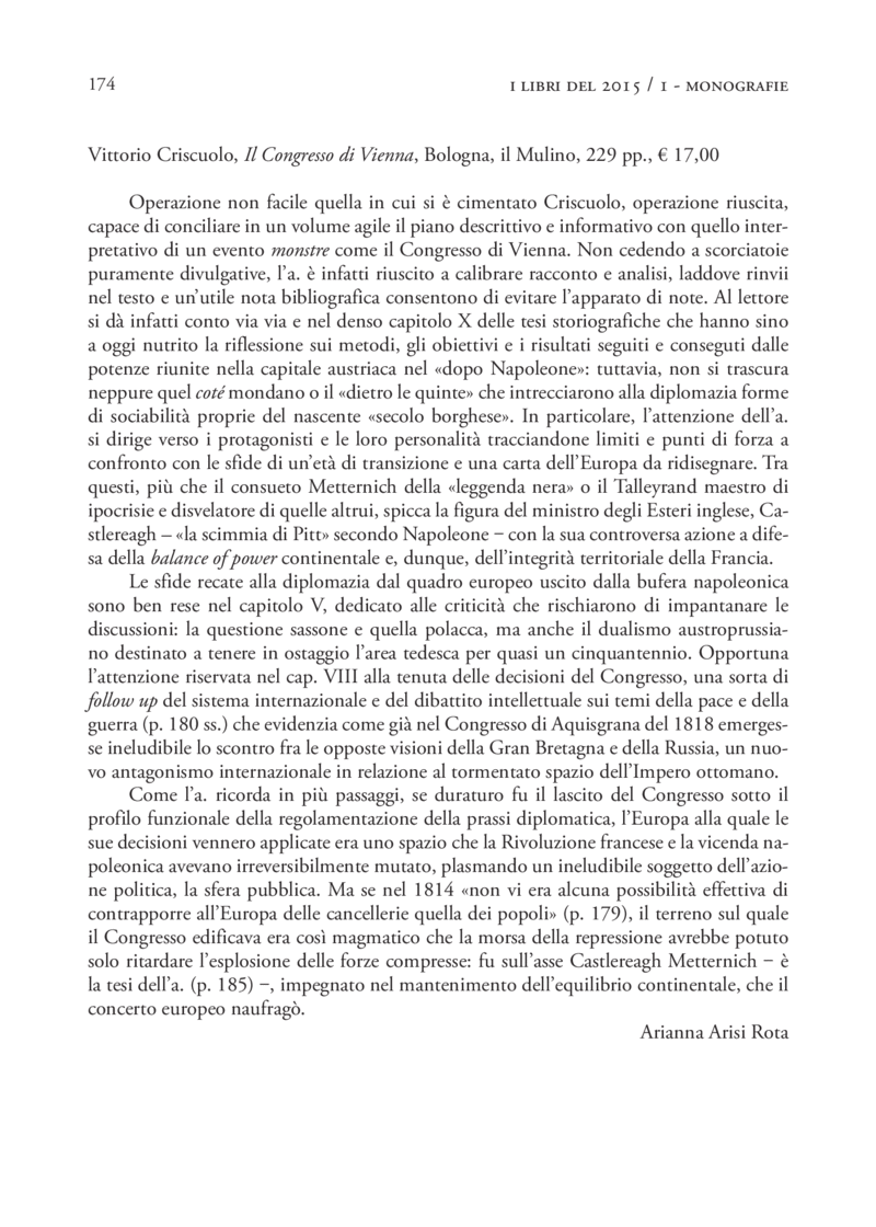 Open gallery for Il Congresso di Vienna