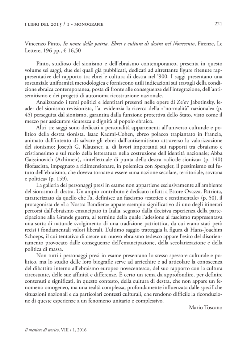 Open gallery for In nome della patria