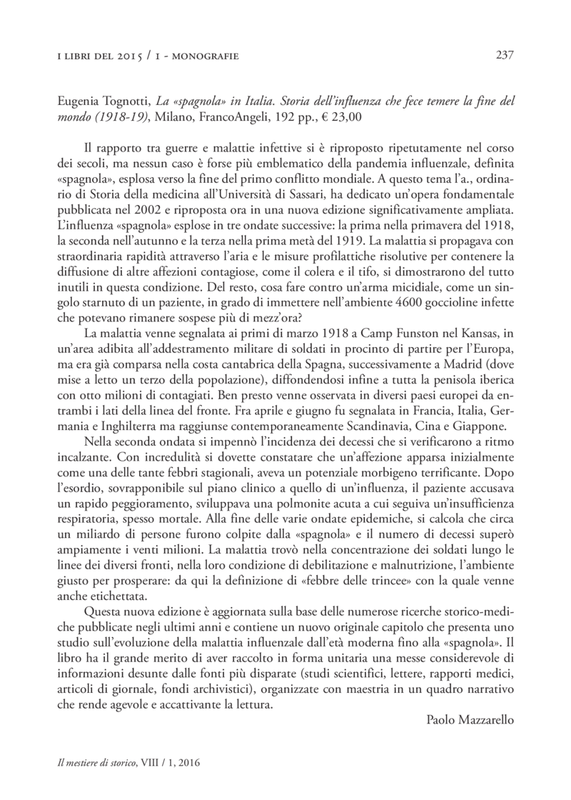 Open gallery for La «spagnola» in Italia