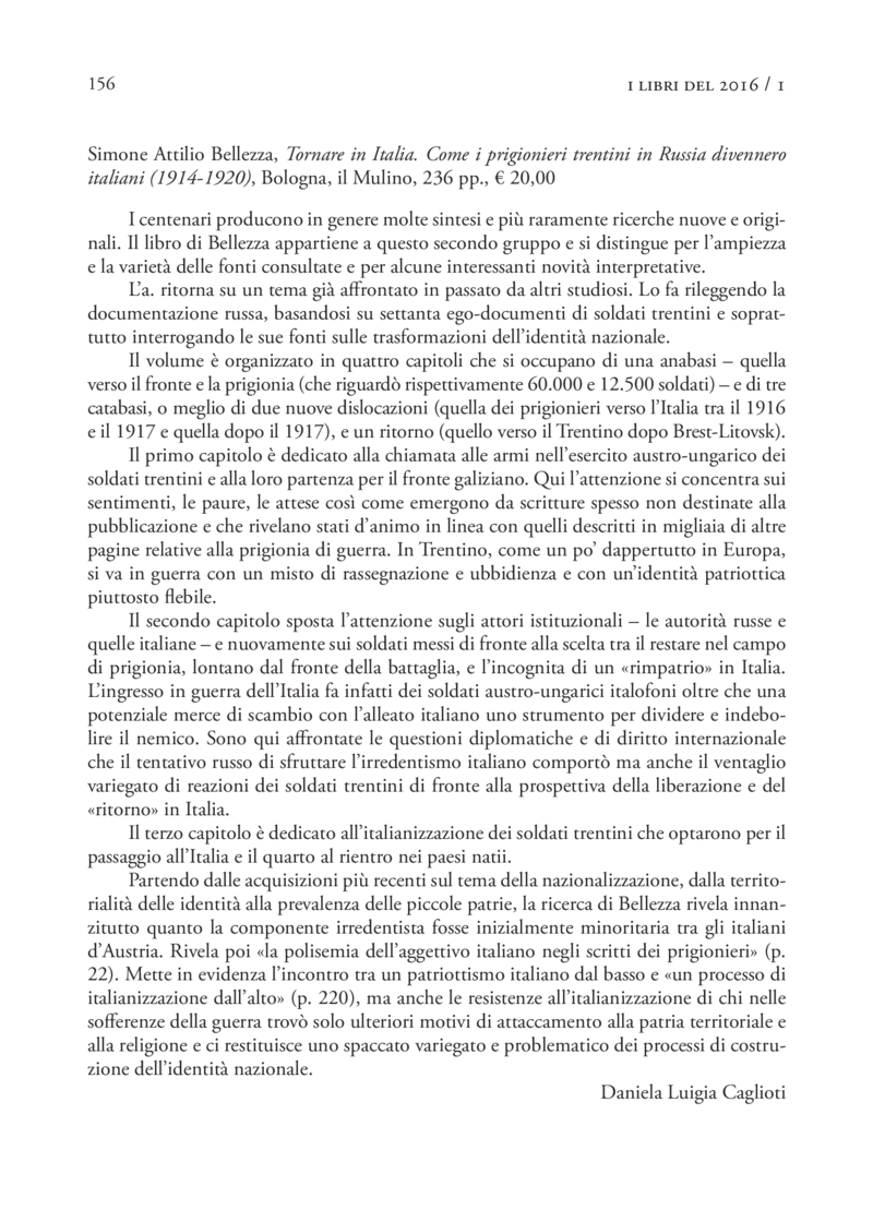 Open gallery for Tornare in Italia