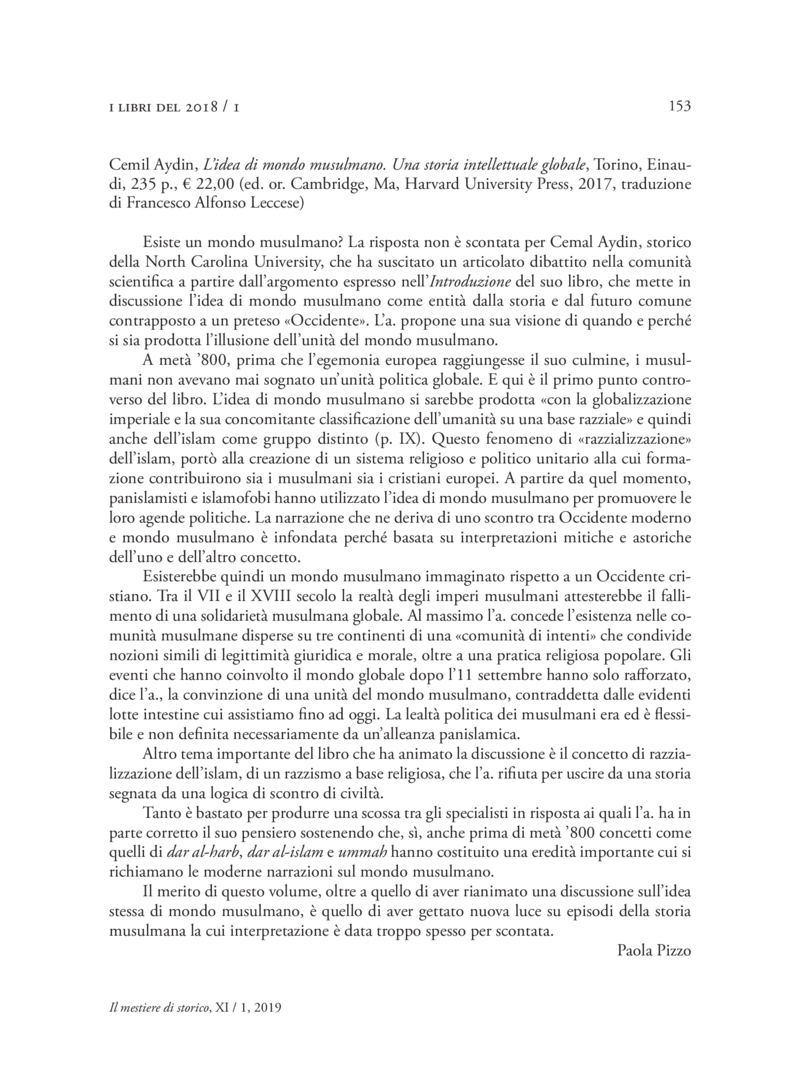 Open gallery for L’idea di mondo musulmano