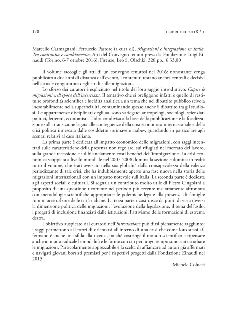 Open gallery for Migrazioni e integrazione in Italia