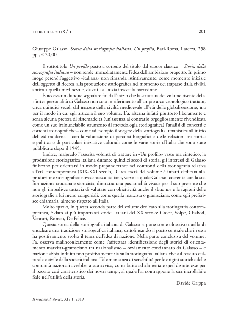 Open gallery for Storia della storiografia italiana