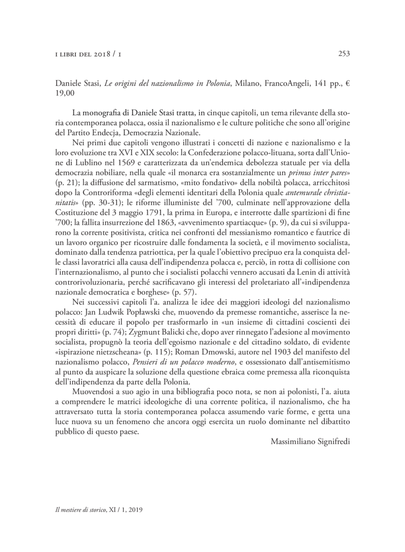 Open gallery for Le origini del nazionalismo in Polonia