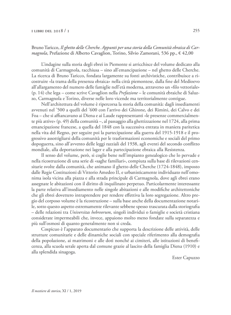 Open gallery for Il ghetto delle Cherche