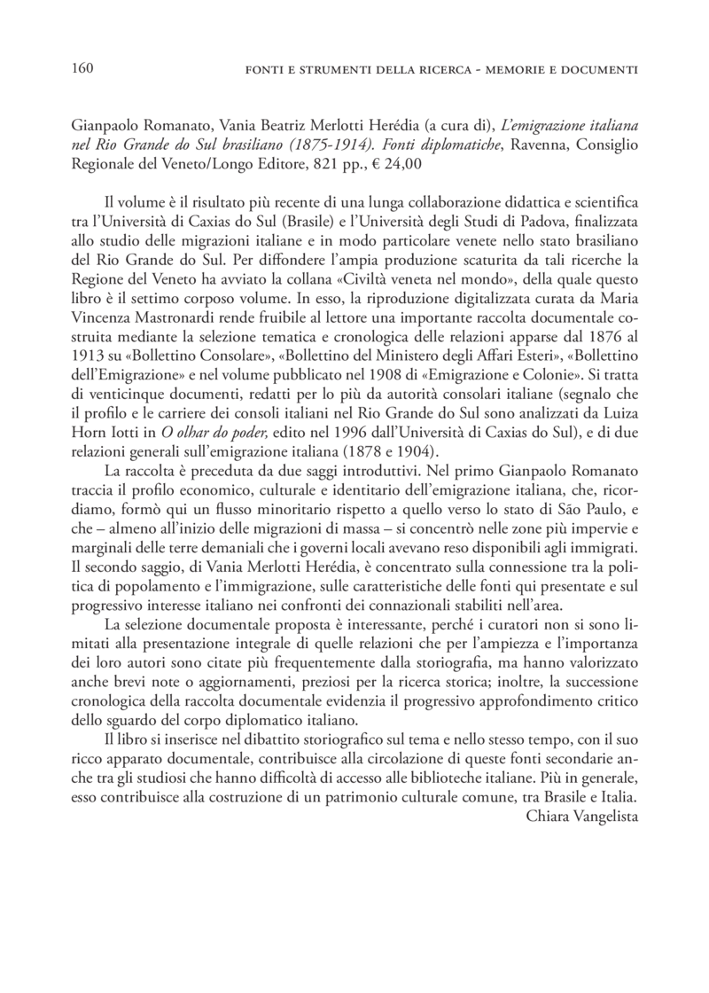 Open gallery for L’emigrazione italiana nel Rio Grande do Sul brasiliano (1875–1914)
