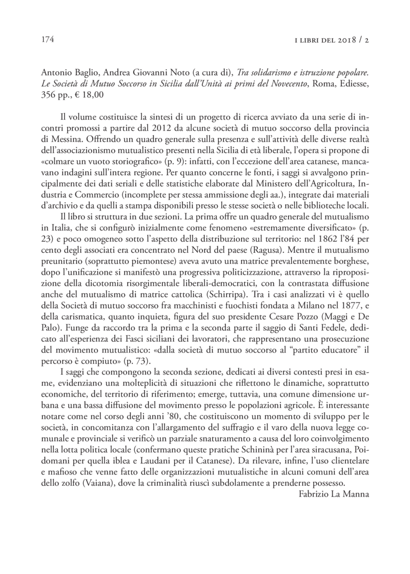 Open gallery for Tra solidarismo e istruzione popolare
