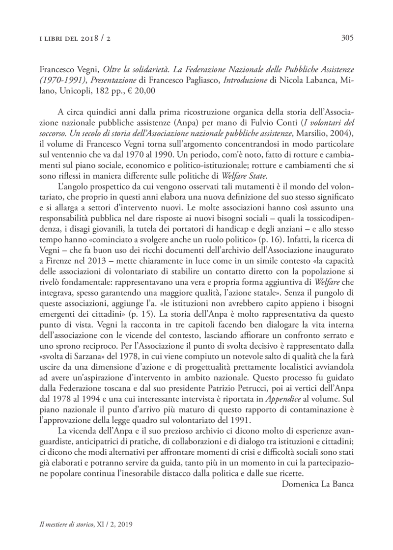 Open gallery for Oltre la solidarietà