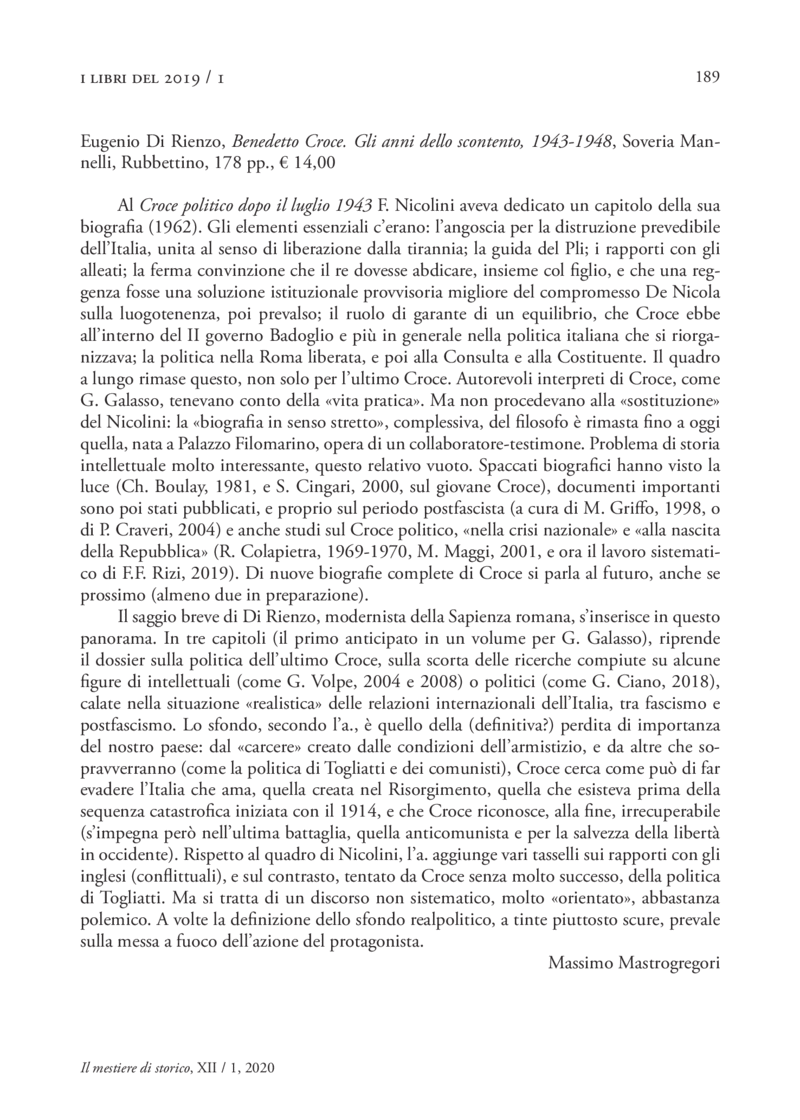 Open gallery for Benedetto Croce