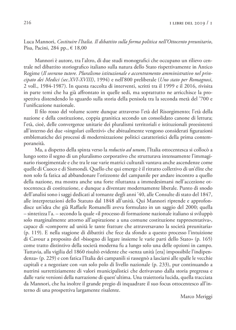 Open gallery for Costituire l’Italia