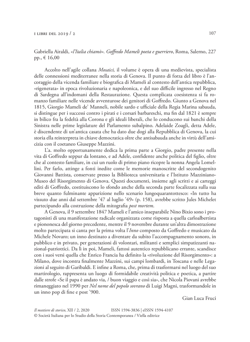 Open gallery for «l’Italia chiamò»