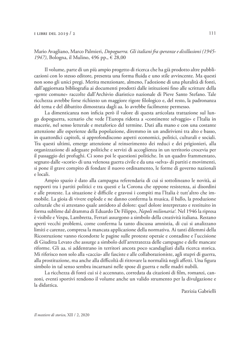 Open gallery for Dopoguerra