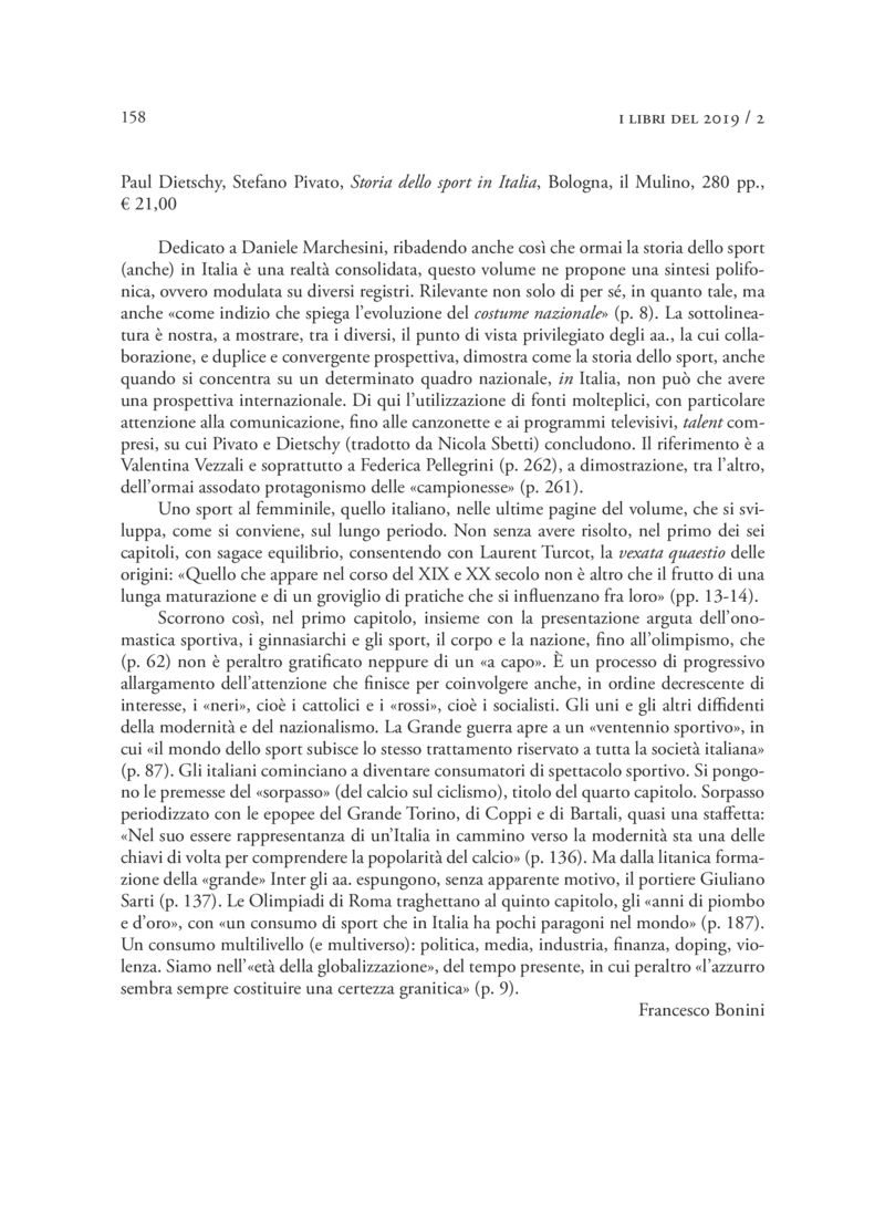 Open gallery for Storia dello sport in Italia