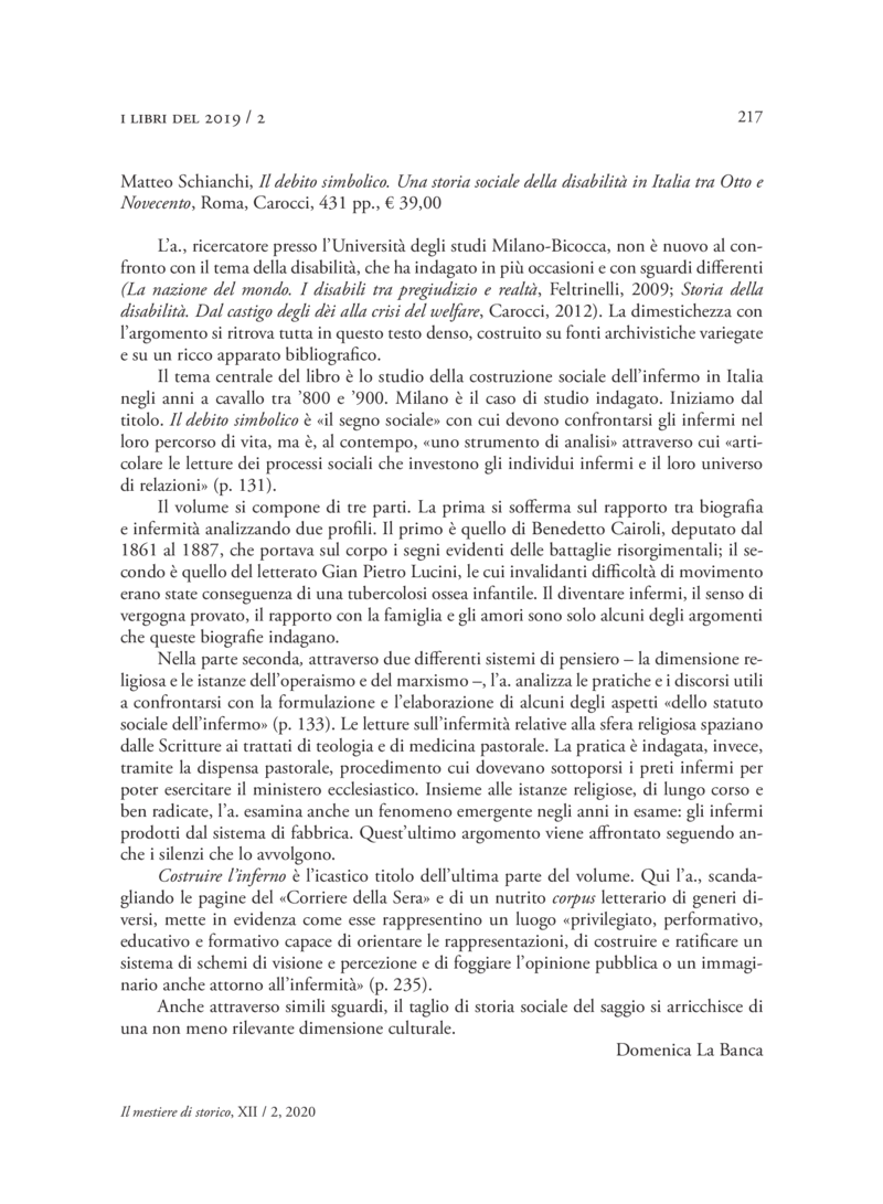 Open gallery for Il debito simbolico
