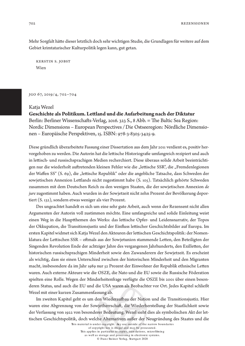Open gallery for Geschichte als Politikum