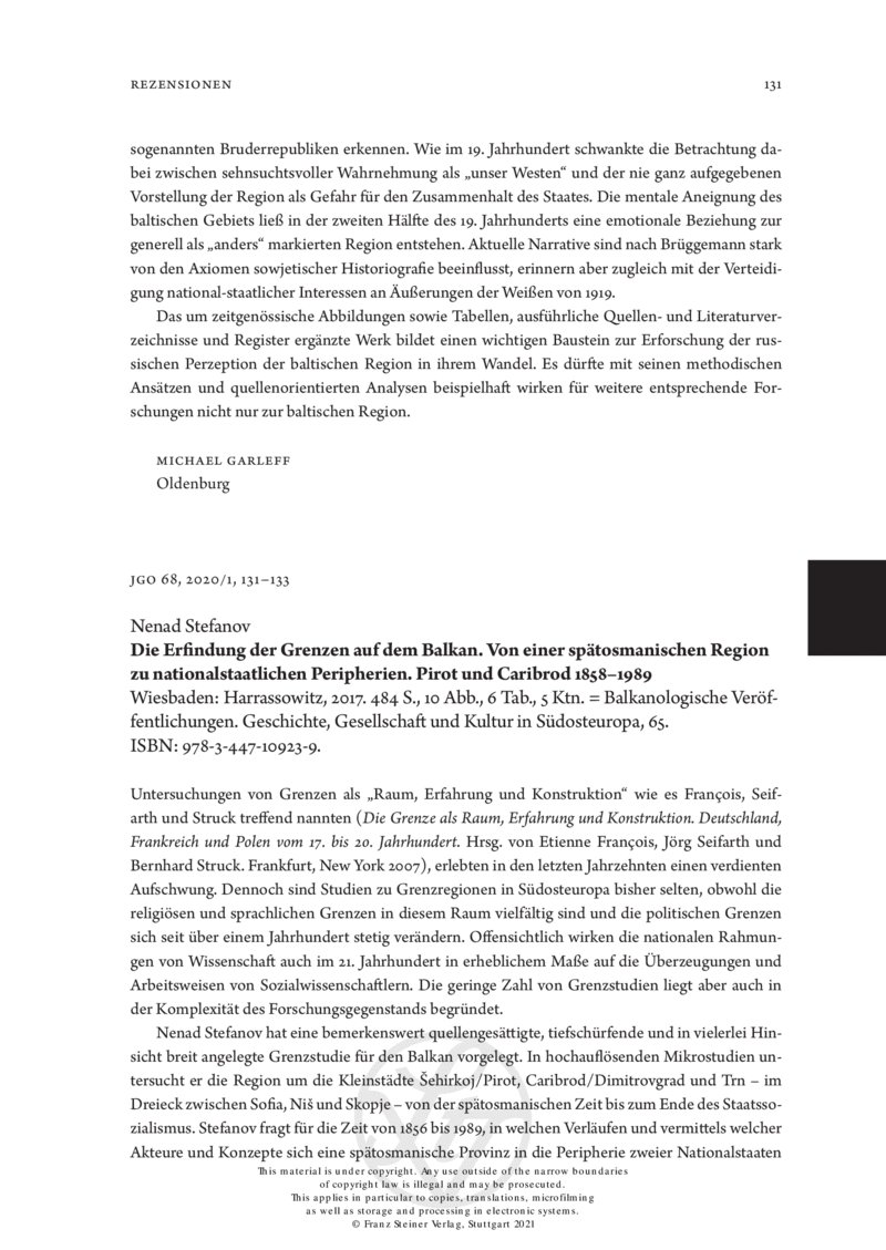 Open gallery for Die Erfindung der Grenzen auf dem Balkan