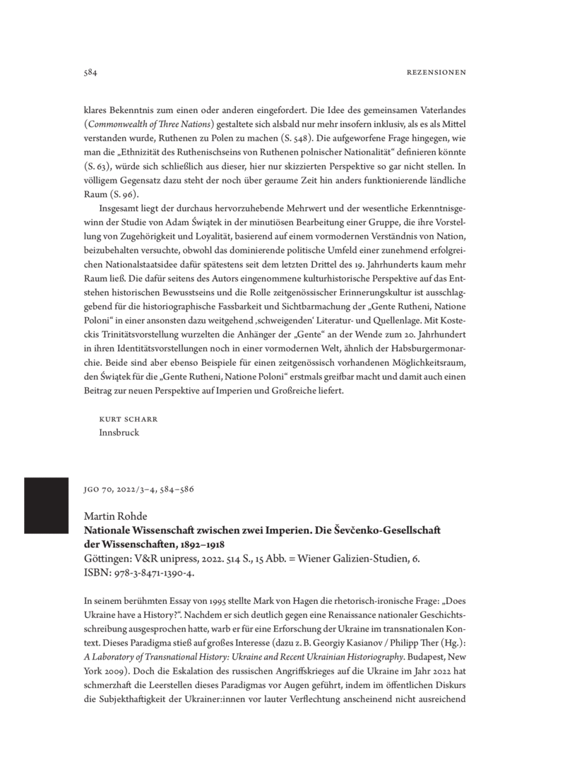 Open gallery for Nationale Wissenschaft zwischen zwei Imperien