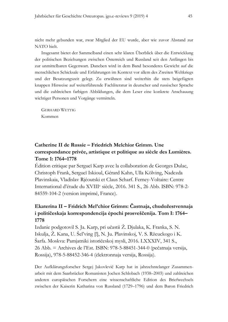 Open gallery for Ekaterina II – Fridrich Mel’chior Grimm: Častnaja, chudožestvennaja i političeskaja korrespondencija ėpochi prosveščenija