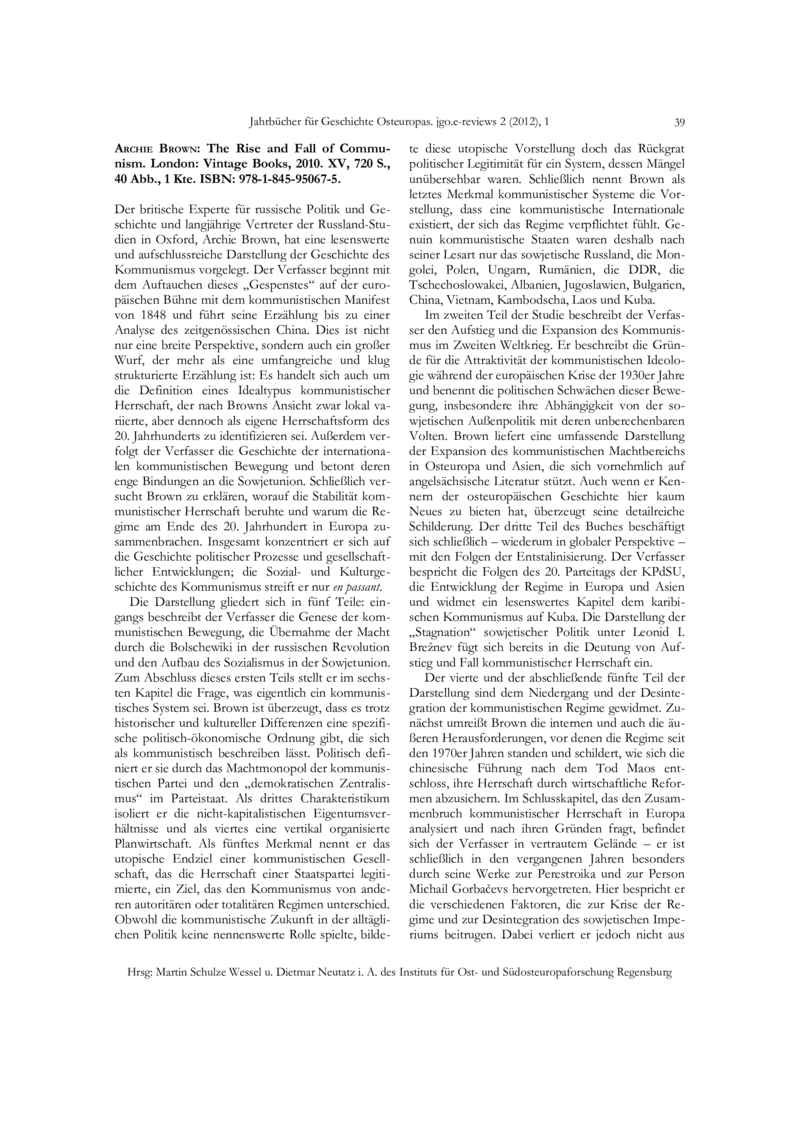 Open gallery for The Rise and Fall of Communism